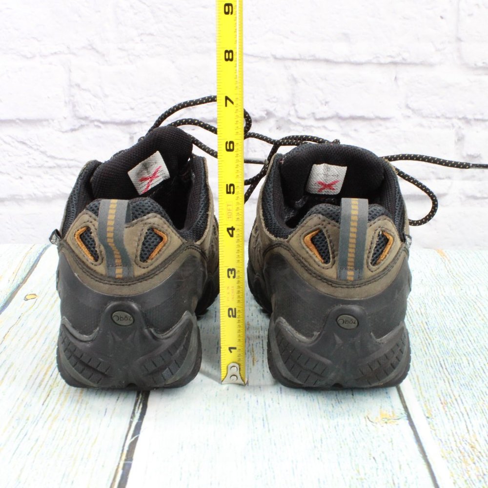 Oboz Sawtooth II Brown Leather Waterproof Lace Up Hiking Shoes Size 8.5 - Picture 7 of 9